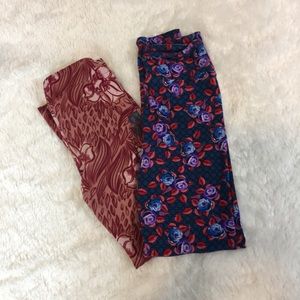 Lularoe bundle of 2 pairs of buttery soft pants